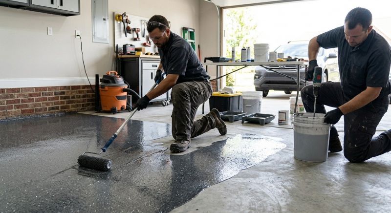 Epoxy Flooring Repair in Greensboro, NC